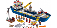 LEGO CITY Le bateau d'exploration océanique 2020